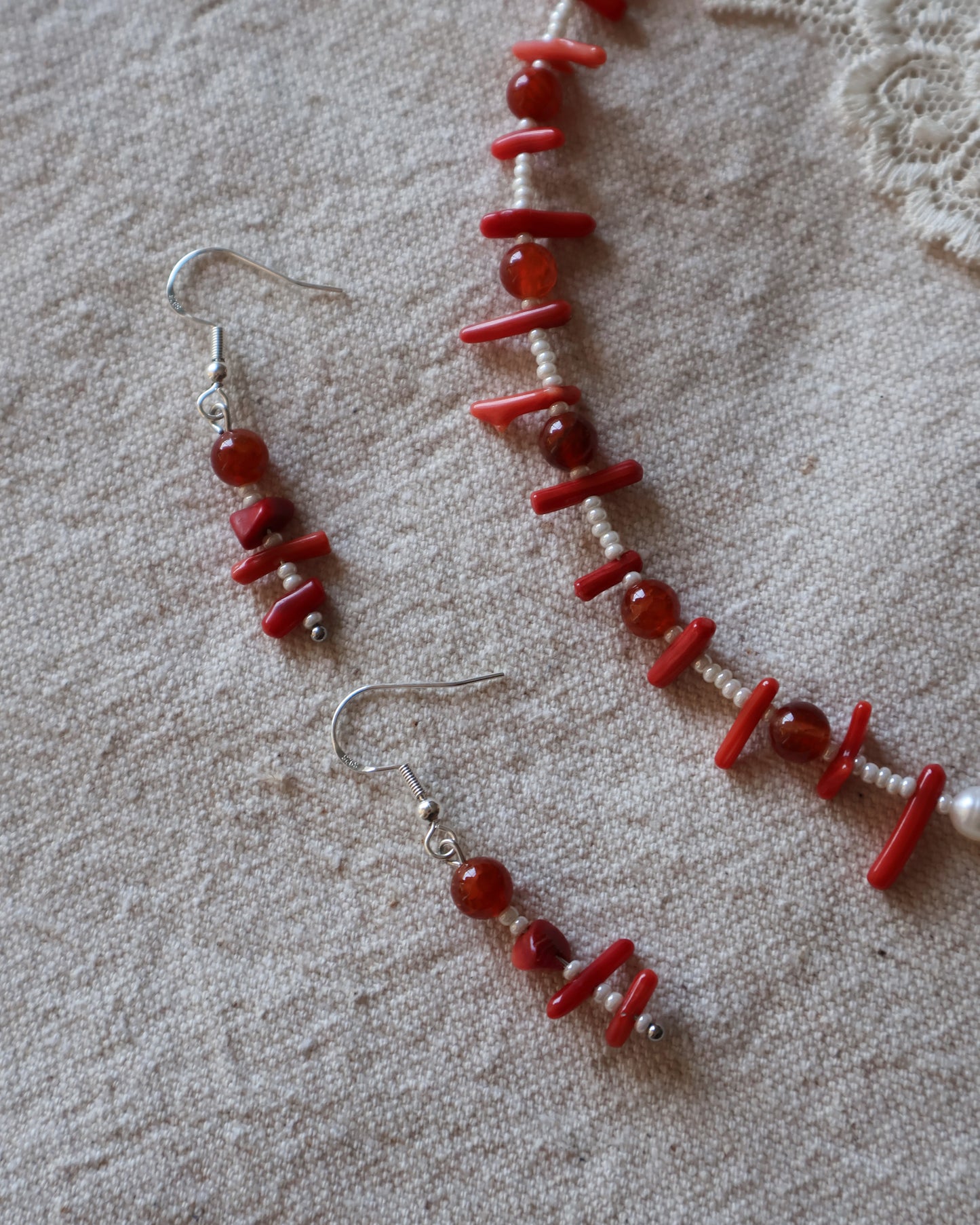 Caroline Necklace & Earring Set
