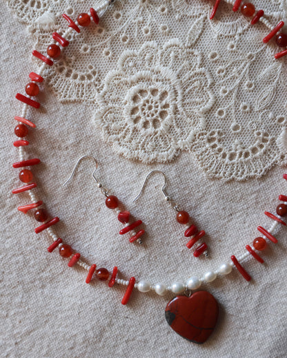 Caroline Necklace & Earring Set